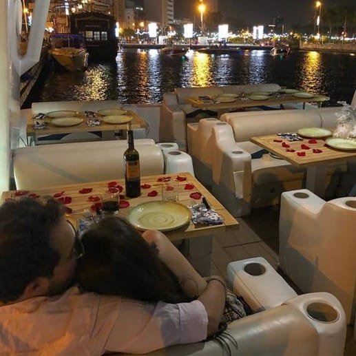 Cena tres tiempos Barco Sibarita